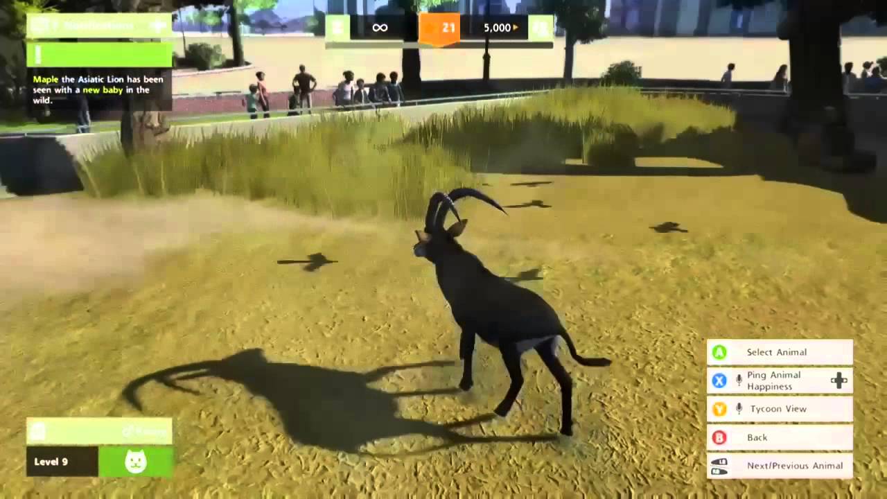 Zoo Tycoon 3: Sable Antelope