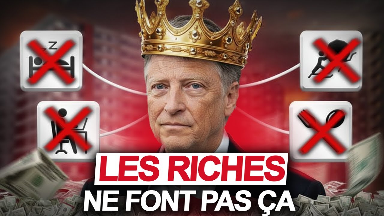 Les Choses Que les RICHES font Mais Que les PAUVRES ne font pas