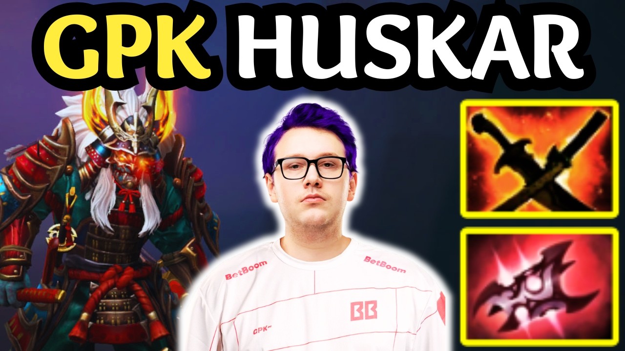 🔥 16000 MMR GPK HUSKAR Mid — Unkillable Lane Monster vs Yellow Submarines | Dota 2 Gameplay 🔥