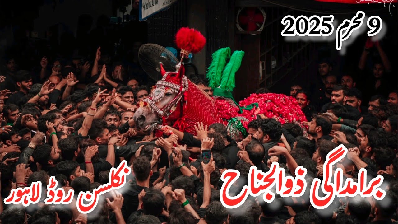 Bramdagi Zuljanah 9 Muharram | Nicolson Road Lahore 2025