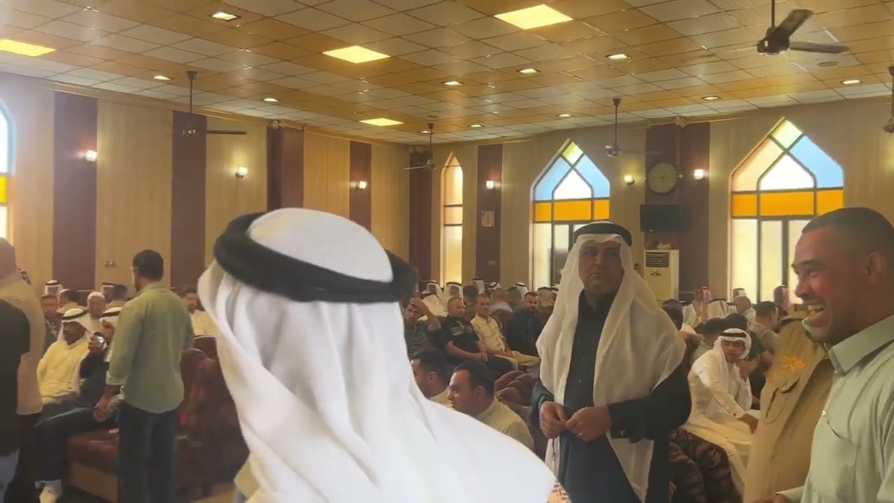 مجلس عزاء شقيقة شيخ عام عشيرة البوحمد الشيخ وطبان ابراهيم السلطان