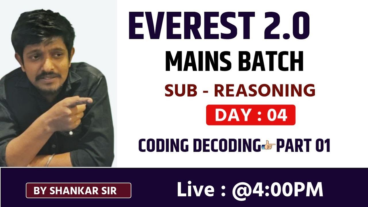 Banking Mains Level Distance Direction Day 04 | Everest 2.0 Batch | By Shankar Sir #banking #ibps