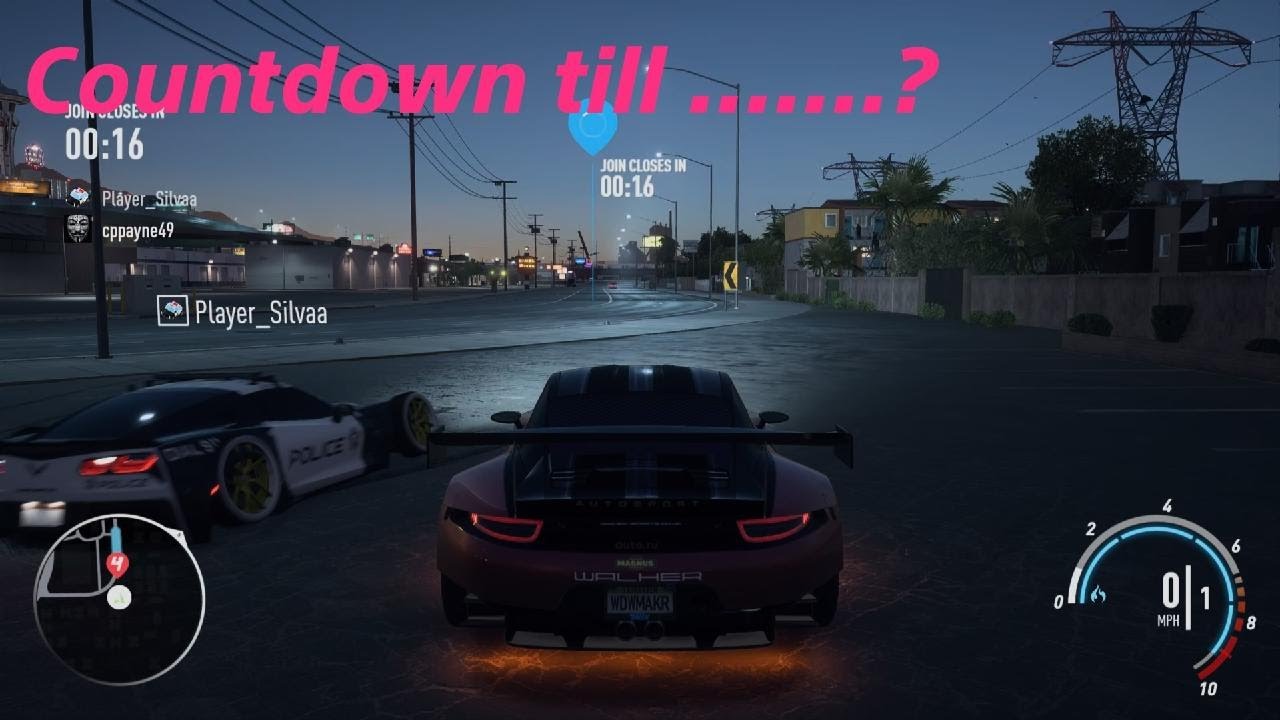 Police corvette (mods) vs GT-3 911