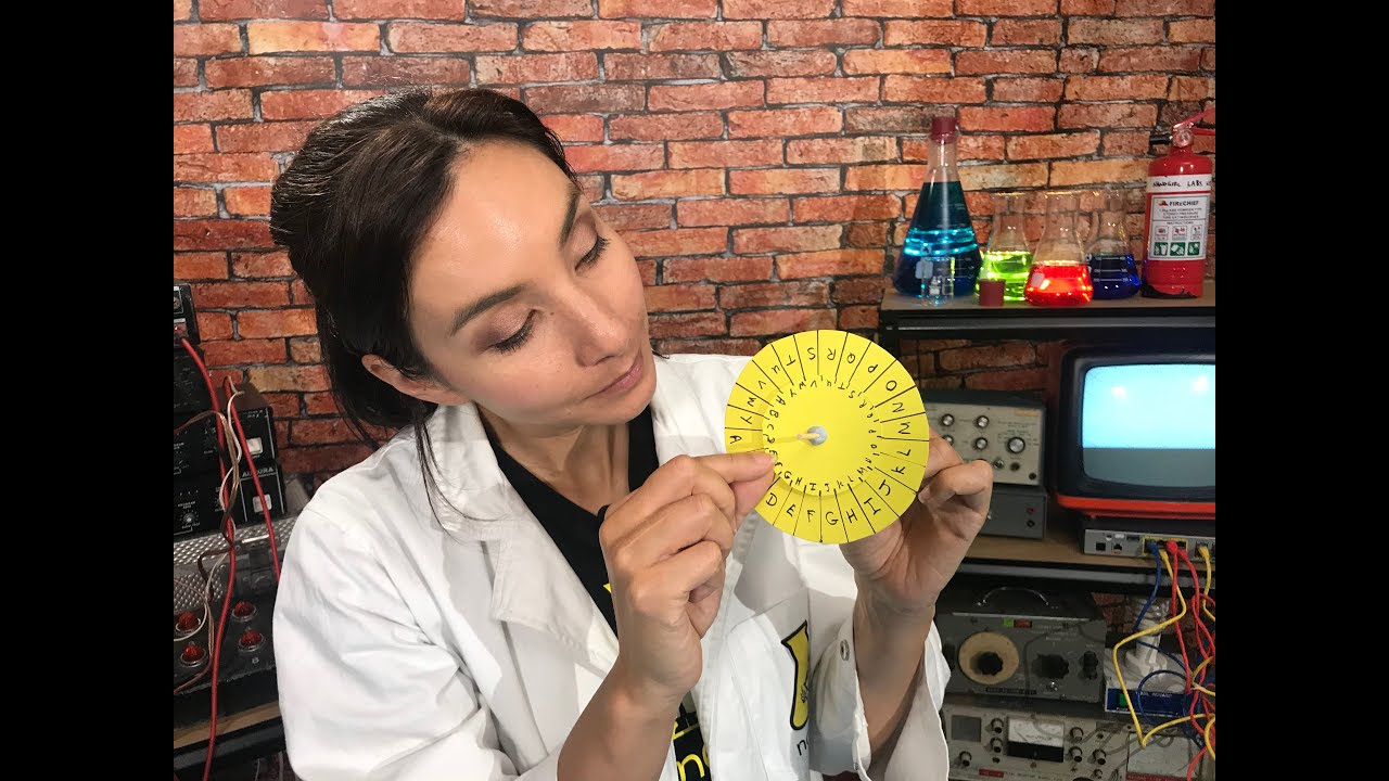 S8E2: Make your own Cipher Wheel! | Nanogirl's Lab | STEM activities for kids
