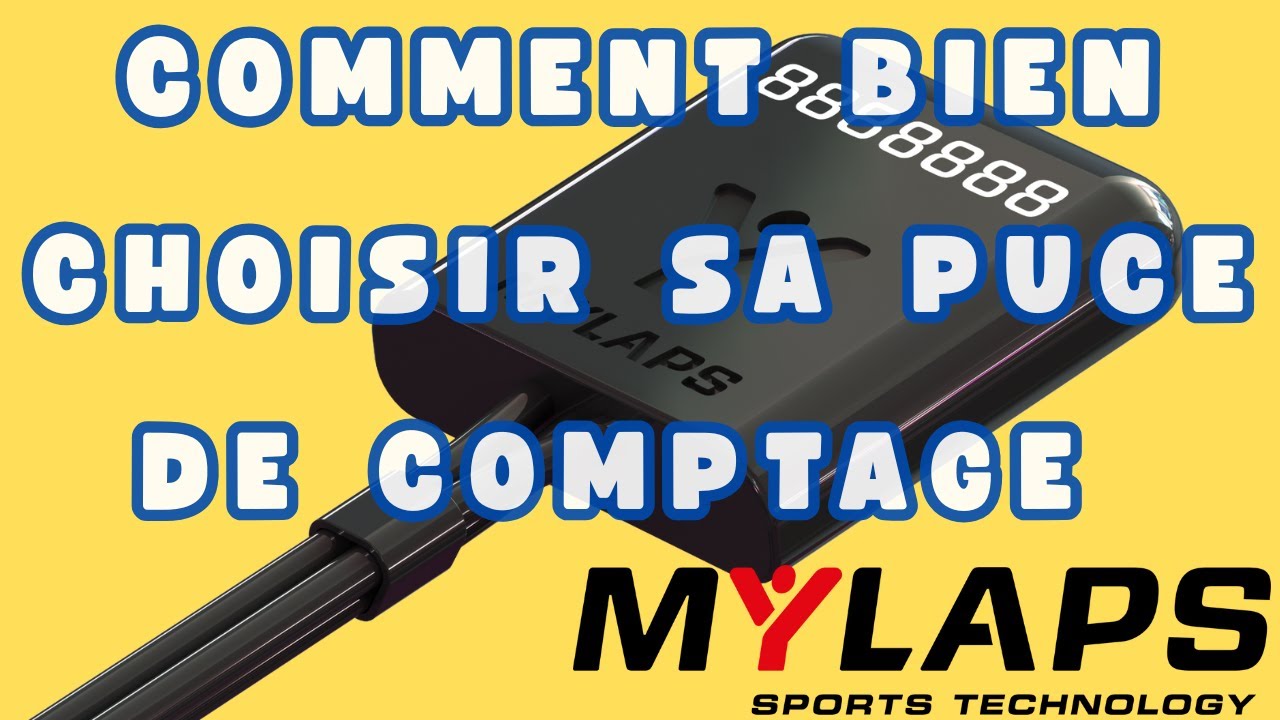 Les différents modèles de puce de comptage Mylaps