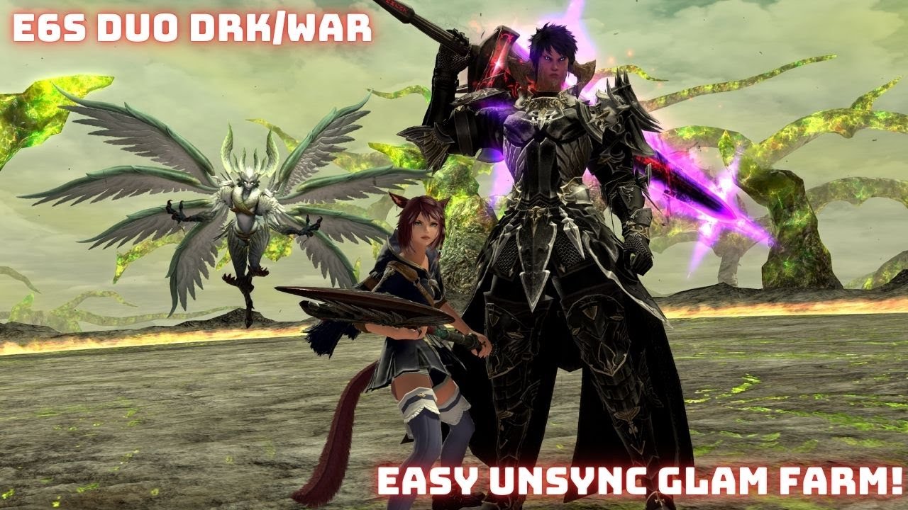 Eden's Verse: Furor Savage (E6S) Duo clear DRK/WAR