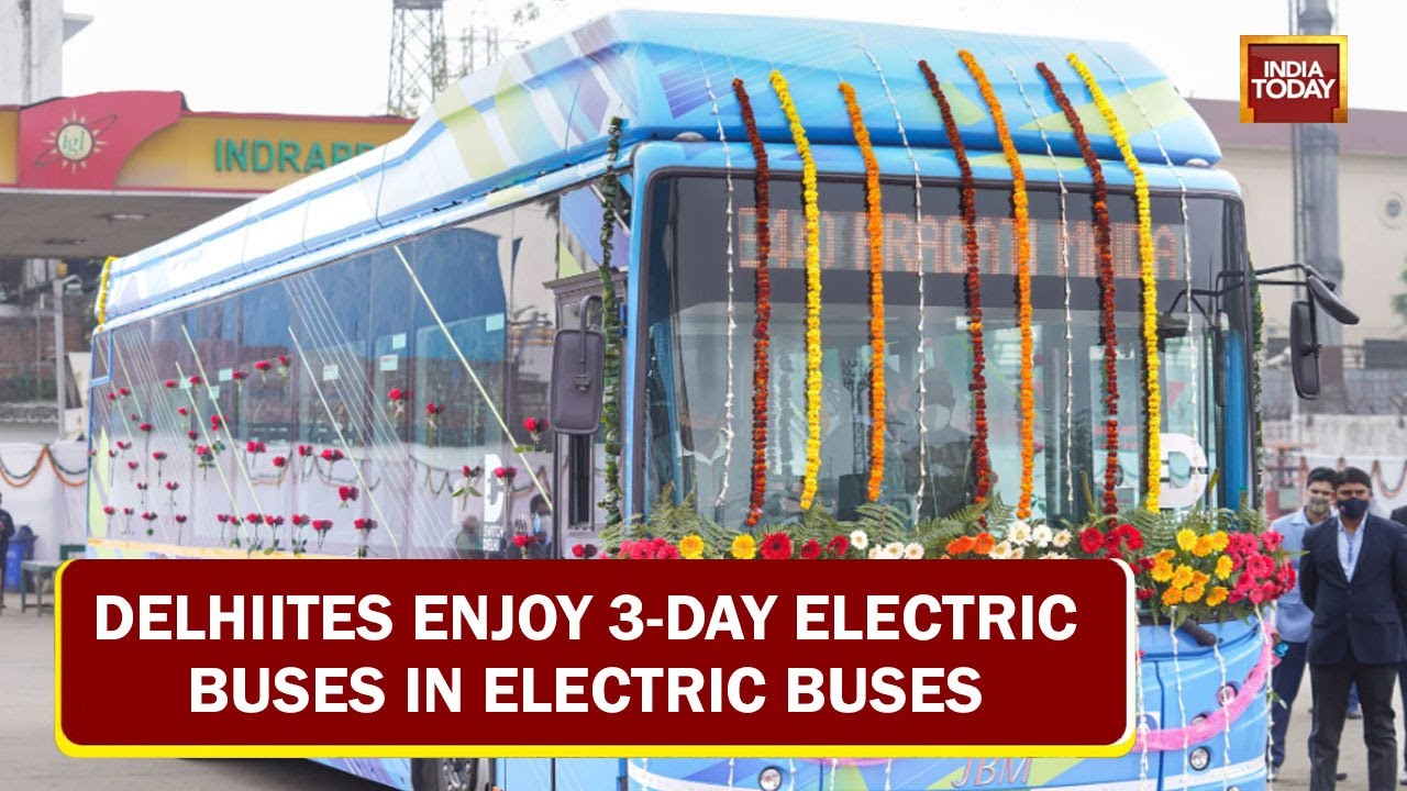 Inside Delhi's Electric Bus: Zero Noise, GPS Enabled Route & More | 3-Day Free Ride Announced
