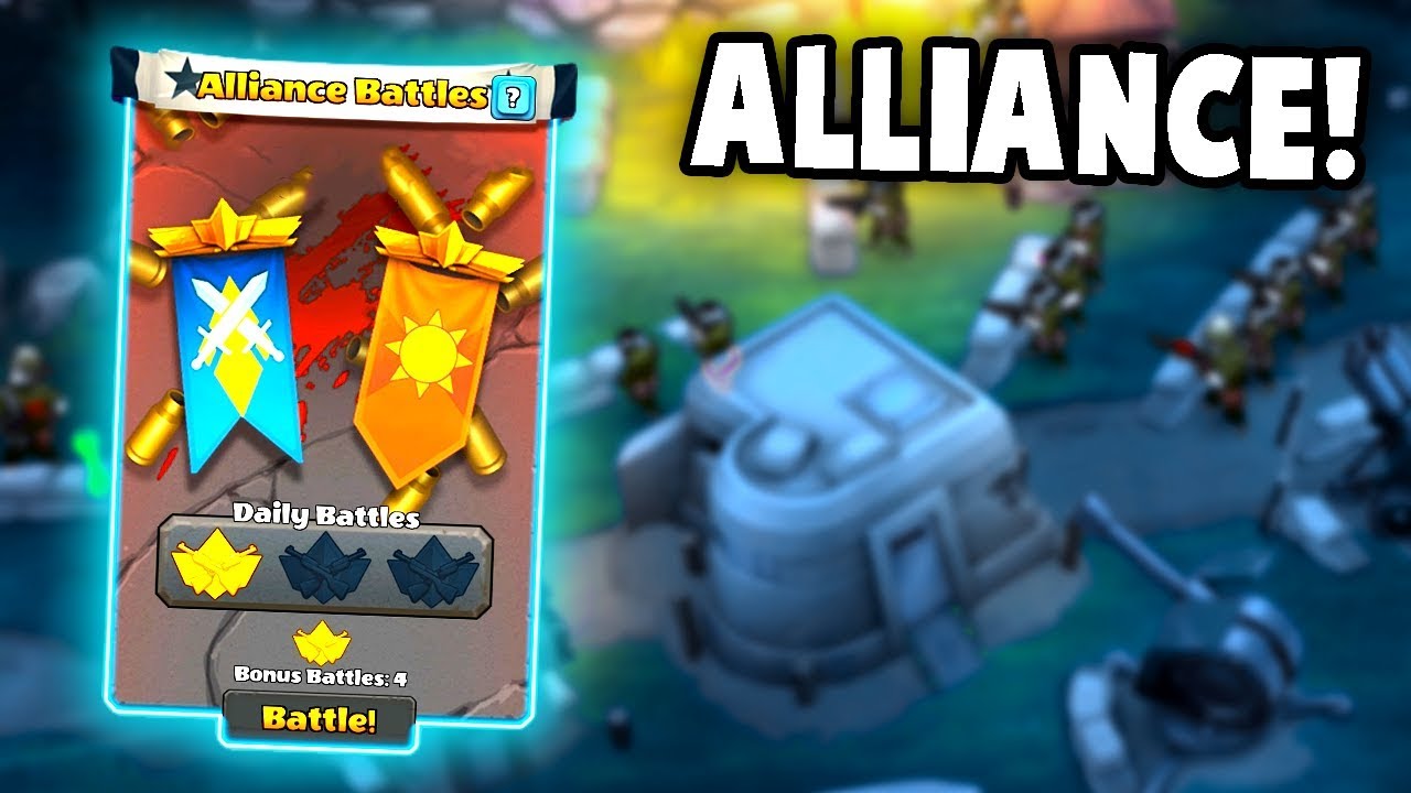 EPIC Alliance Battles!  Best Tactics and Cards to Win! (Guns Up! Multiplayer Gameplay)