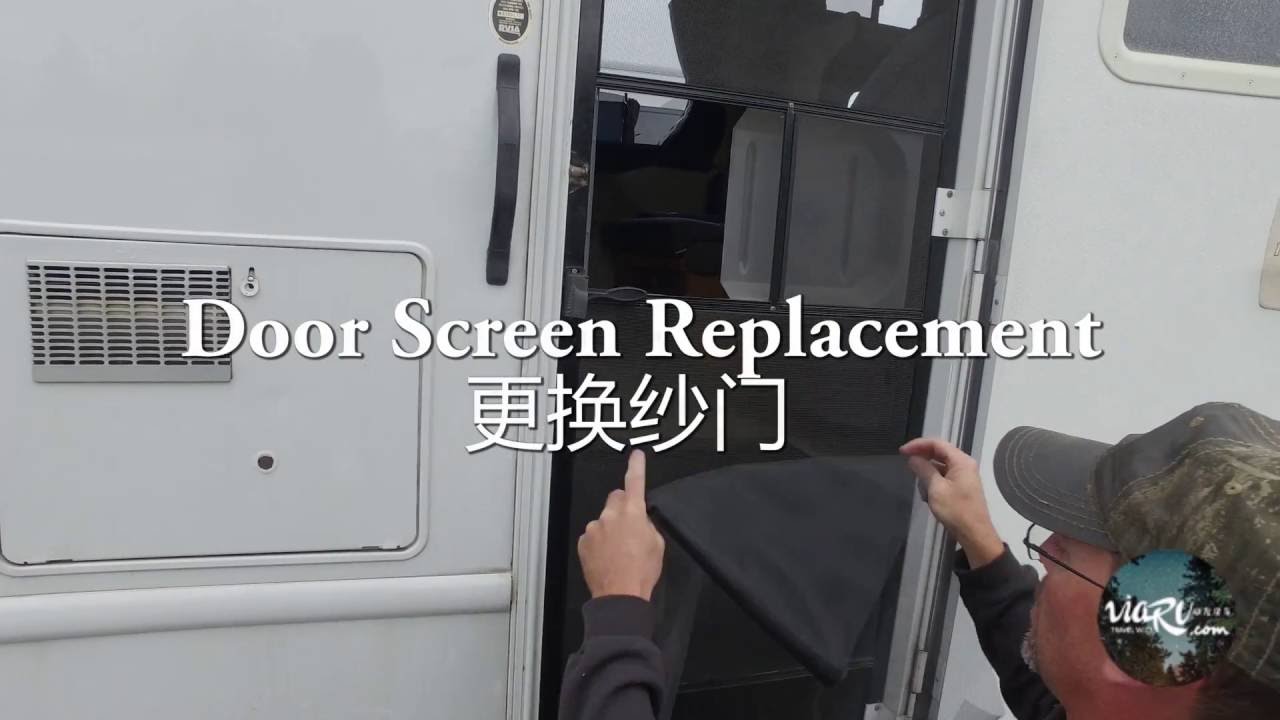RV Door Screen Replacement - ViaRV Parts & Service