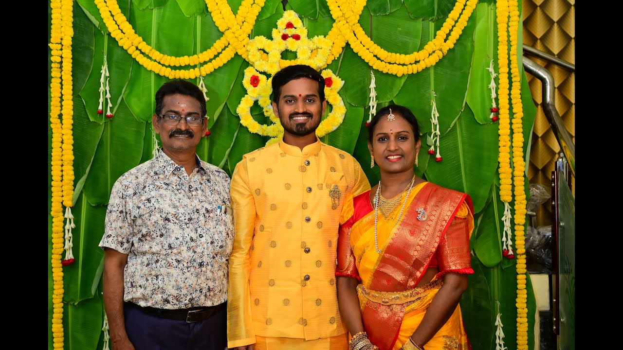 Akhil & Vinitha's Godhuma Rai function Full Video