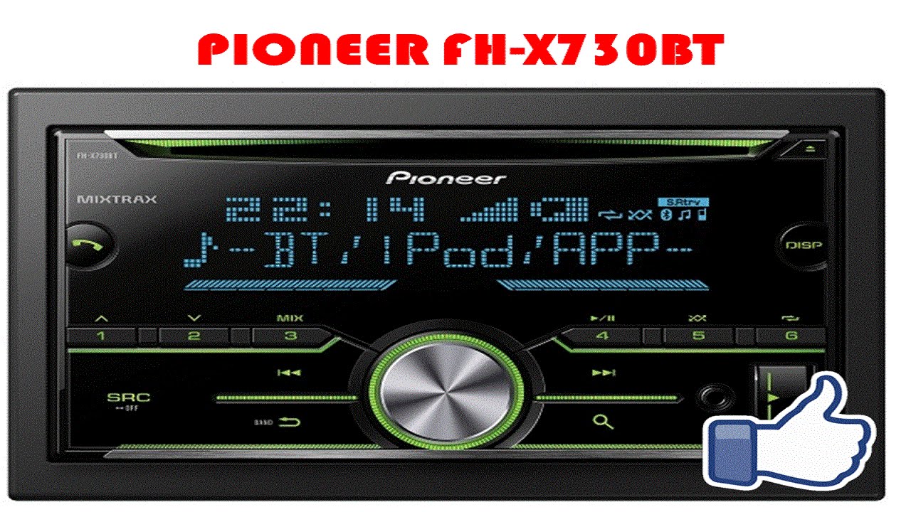 Pioneer FH-X730BT