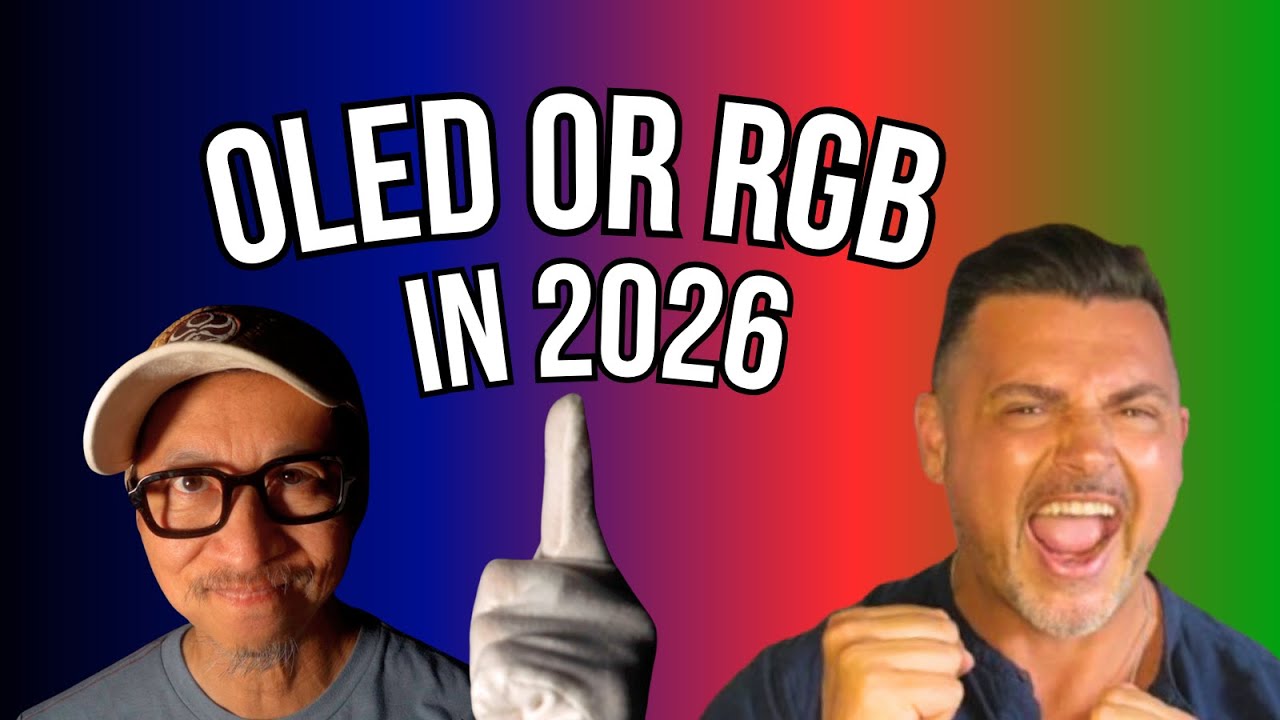 OLED vs RGB vs SQD TVs in 2026 and Dolby Vision 2 NEWS!