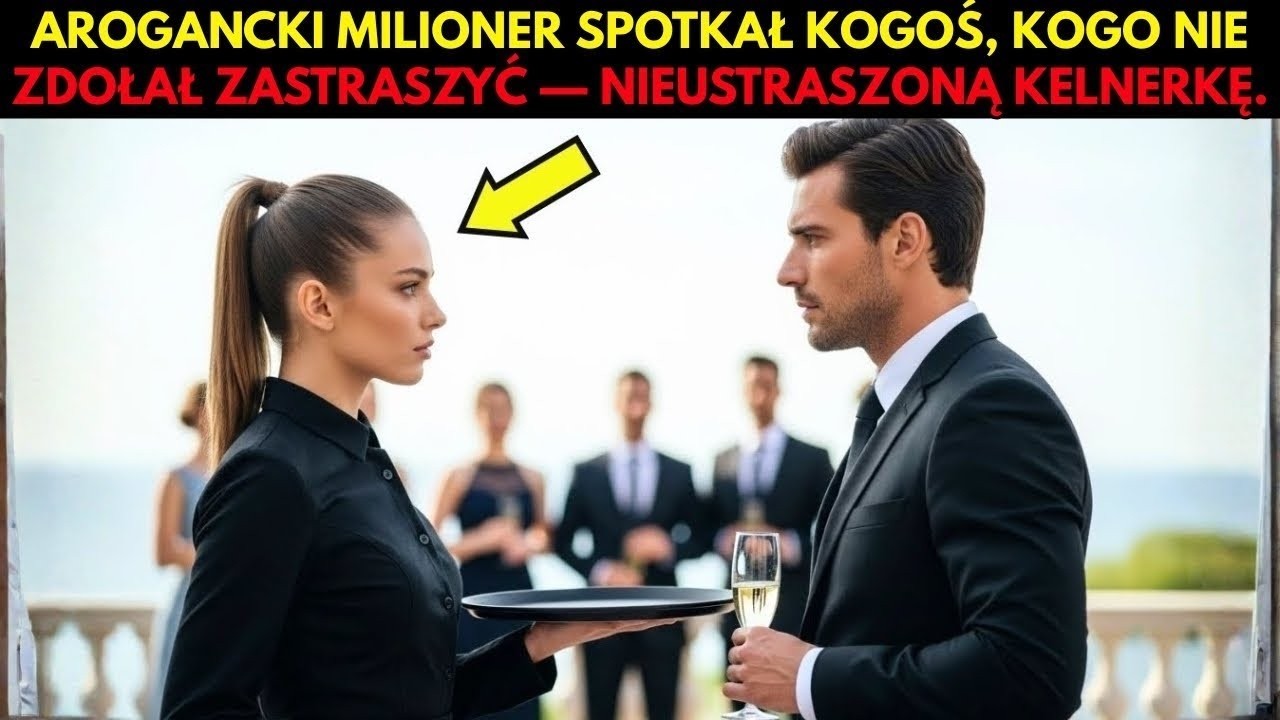 Arogancki milioner spotkał kogoś, kogo nie zdołał zastraszyć — nieustraszoną kelnerkę
