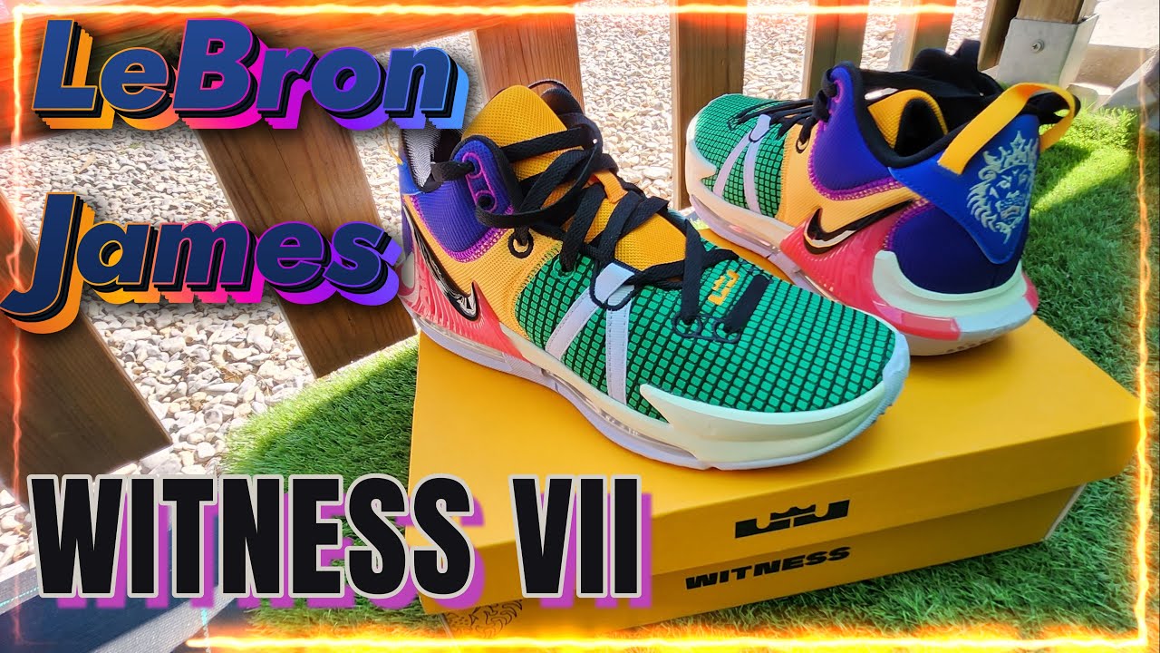 NIKE LeBron Witness 7 / Unboxing Completo/Pisada /Comodidad 10/10