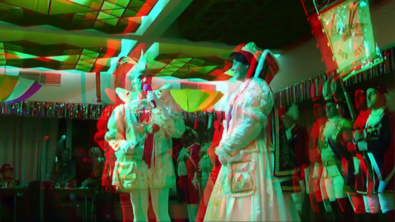 Prinz und Bonna in 3D Buschdorf 2013 anaglyph