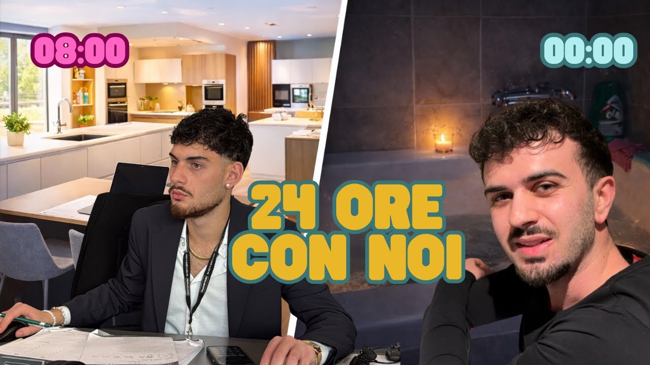 VLOG 24 ORE CON NOI ⏰ | La nostra VERA giornata 