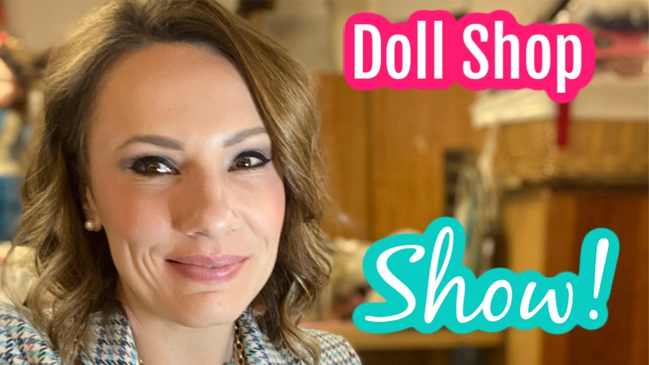 Doll Shop Show | New Fun Buttons, Cleaning the Antique Bru Doll Body, and Artist Hurets