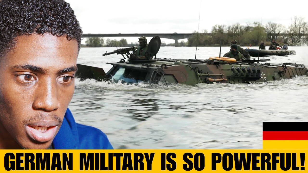 American Reacts to Powerful German Military Vehicle