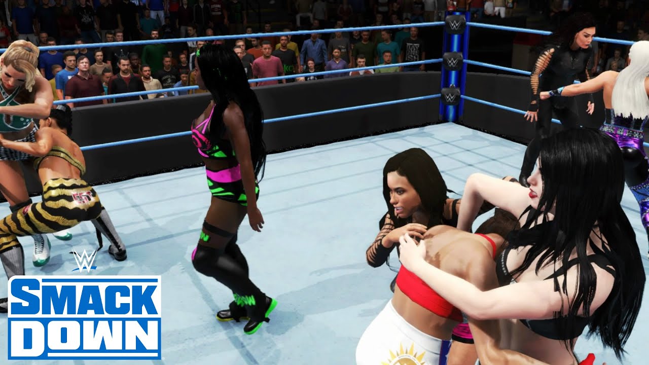 WWE 2K20 SMACKDOWN N.1 CONTENDER 8 WOMEN'S BATTLE ROYAL WINNER FACES SONYA AT EXTREME RULES