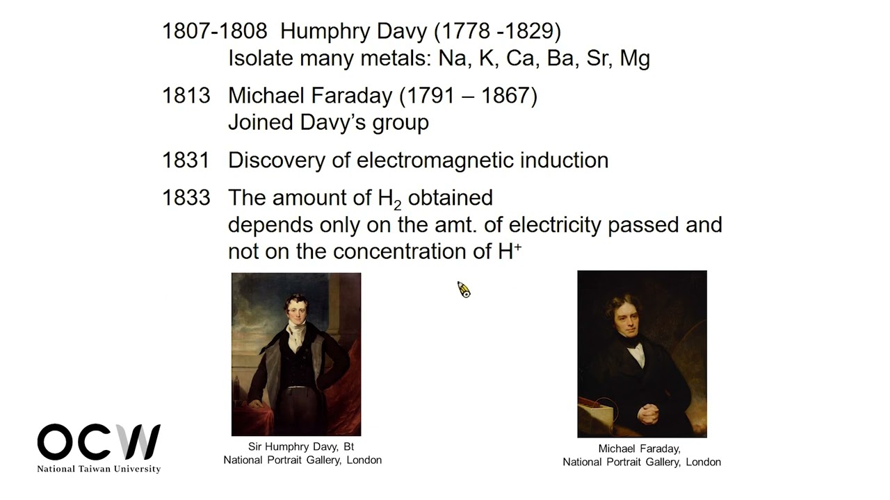 普通化學 46. 電化學 Electrochemistry (1)