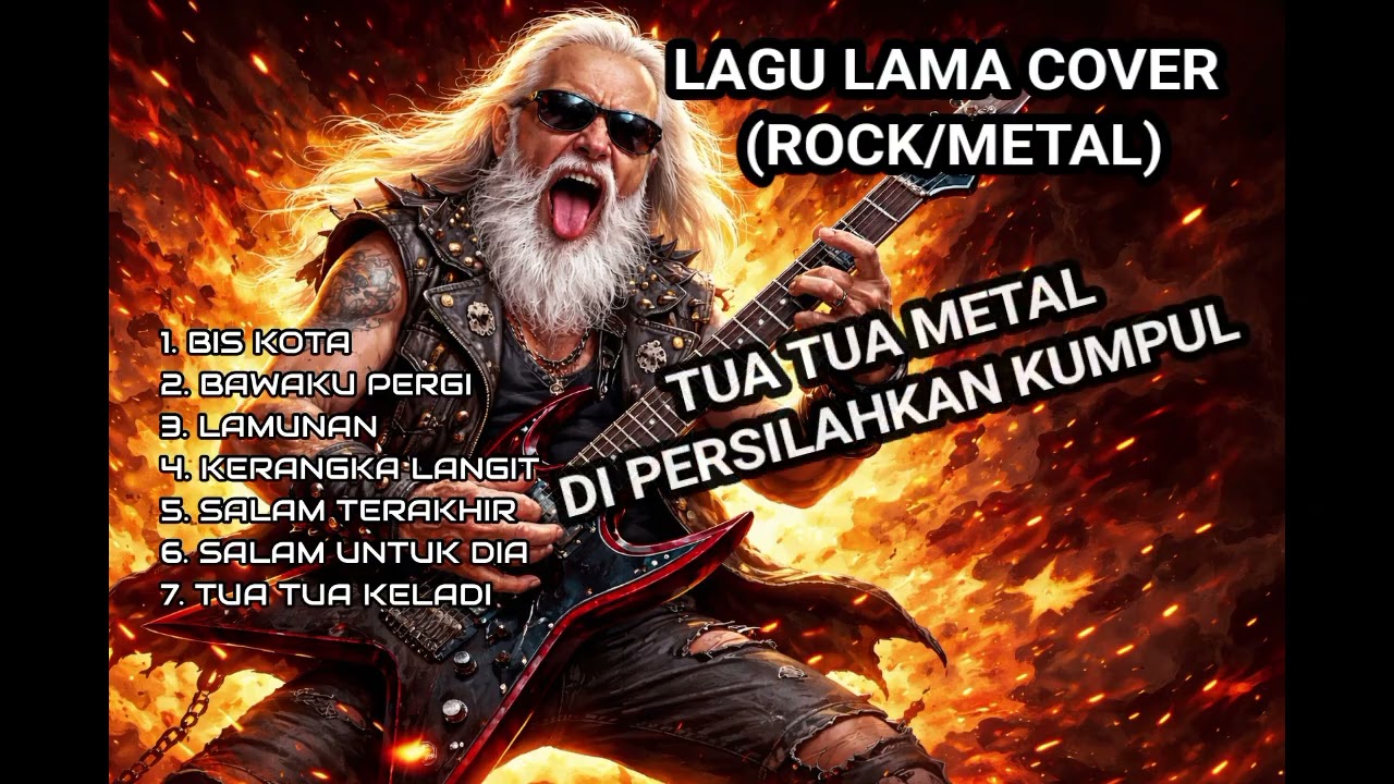 7 LAGU ROCK COVER- TUA TUA METAL AYO KUMPUL!!!