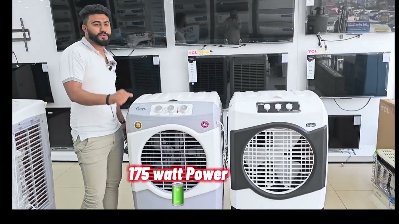 BEST AIR COOLER 2024 LONG AIR THROW 175watt Low power💥#superaisa