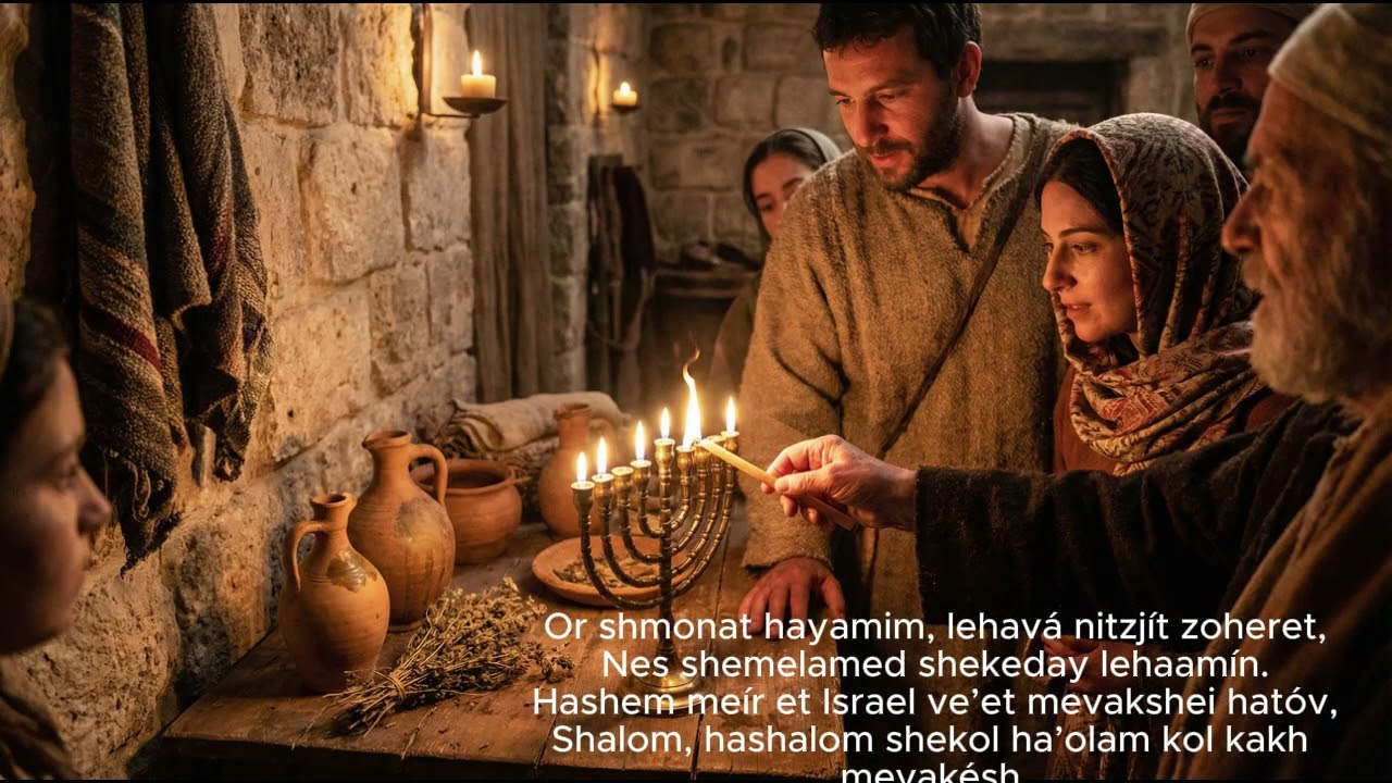Luz de los ocho dias / hanukkah 2025 / Eleva tu energia en hanukkah /
