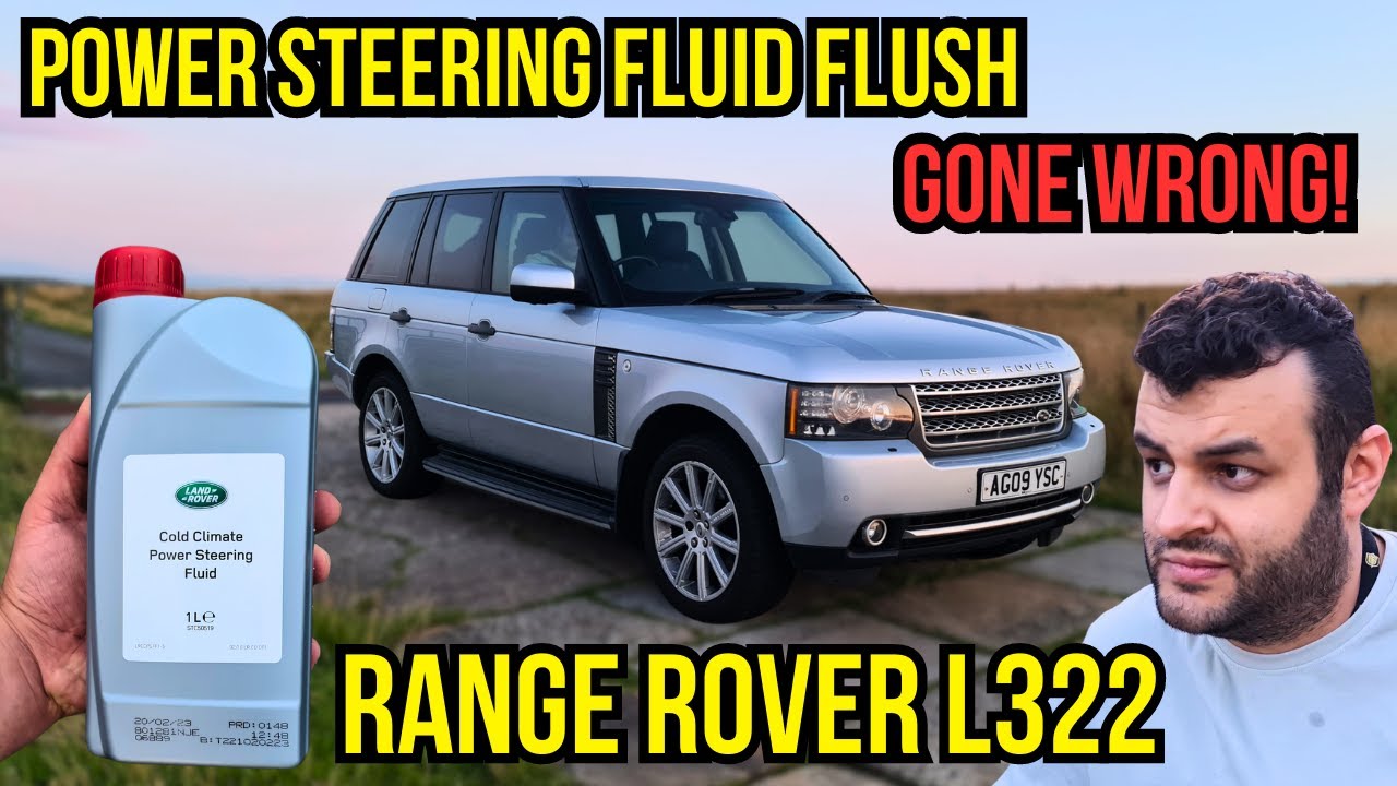 Range Rover Power Steering Fluid Flush Gone Wrong! - Part 1