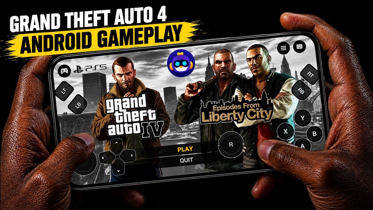 GTA 4 Gameplay on Chikii Cloud Gaming Android 4GB RAM Phone 