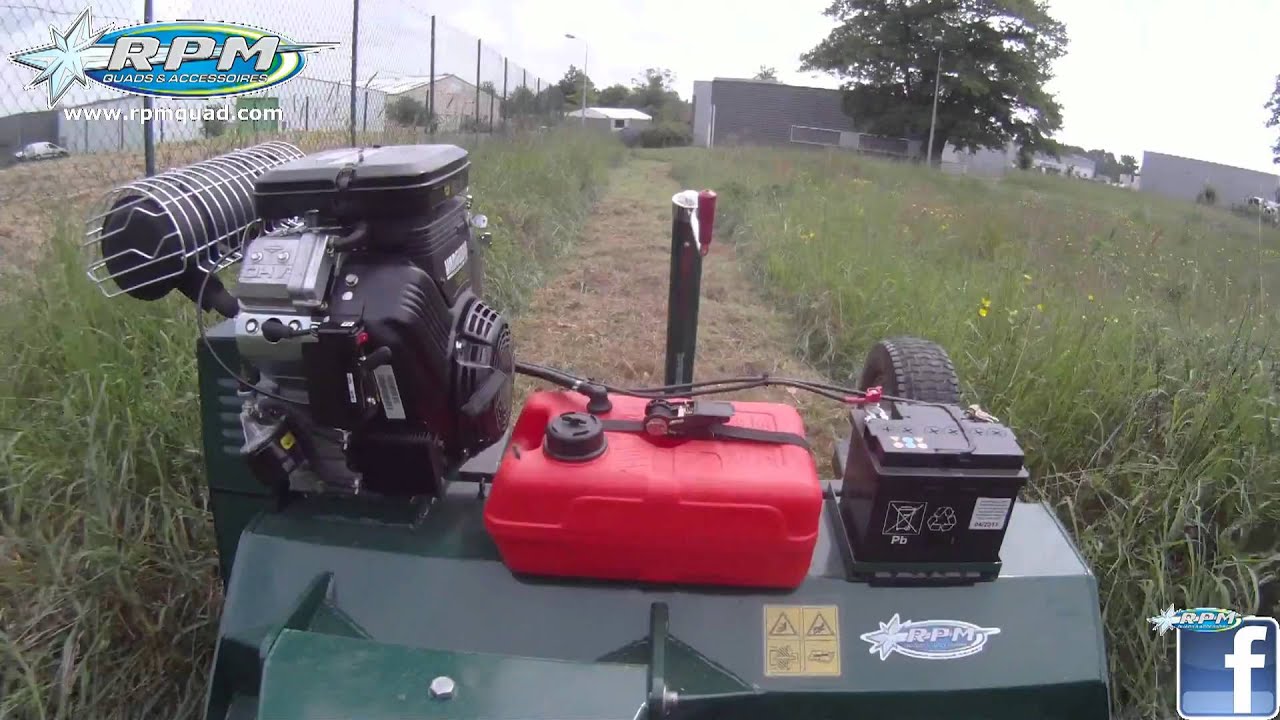 Le broyeur RPM -BR 1200 VPRO- (RPM Quads et accessoires)