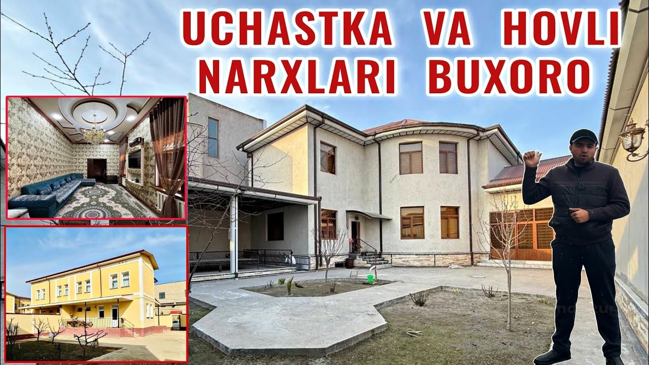UCHASTKA VA HOVLI NARXLARI BUXORO. 10.02.2025