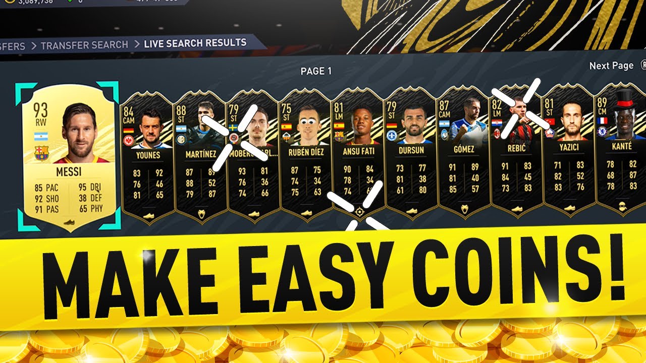 HOW TO MAKE EASY COINS EVERY WEEK ON FIFA 21! FIFA 21 TRADING TIPS