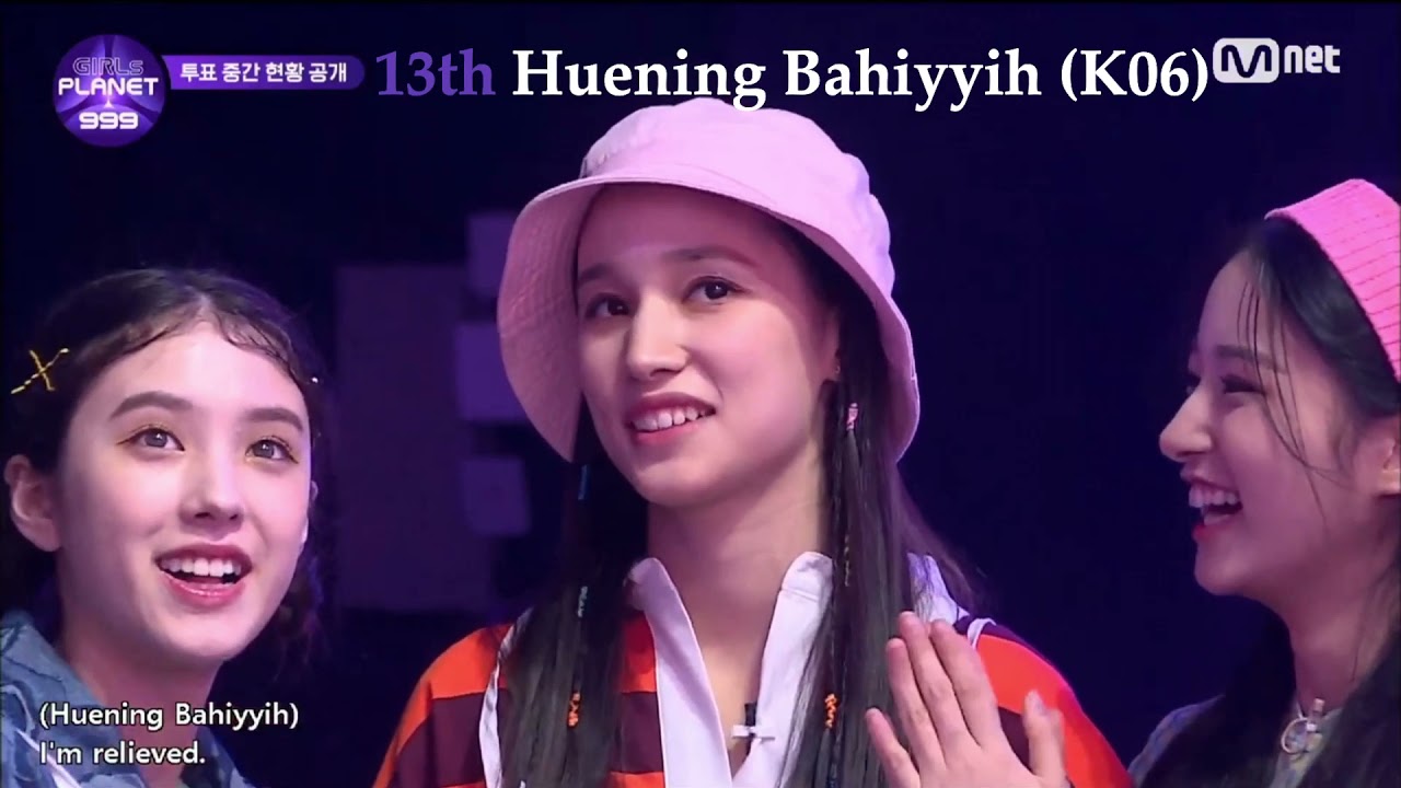 Interim Rank (TOP 18) - Girls Planet 999
