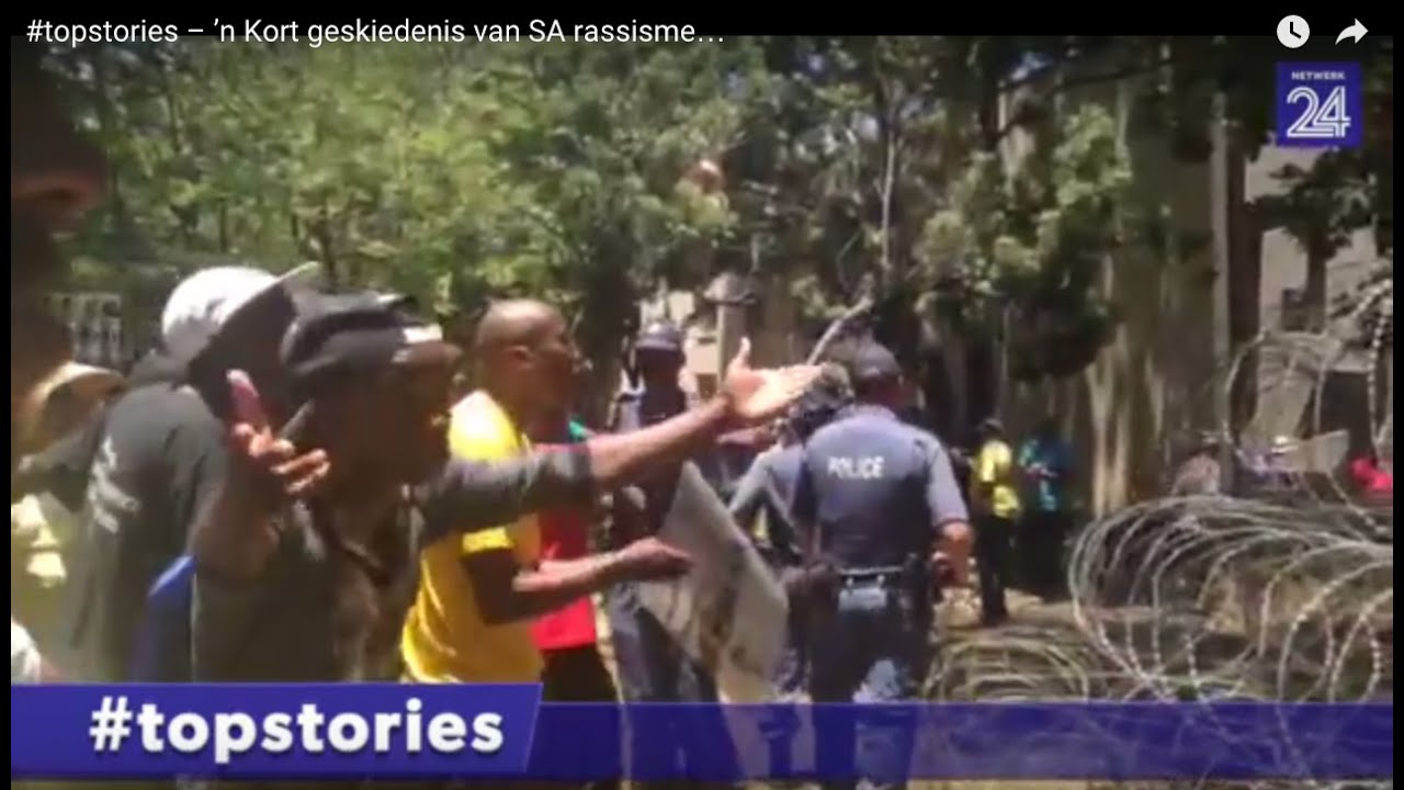#topstories &ndash; &rsquo;n Kort geskiedenis van SA rassisme&hellip;