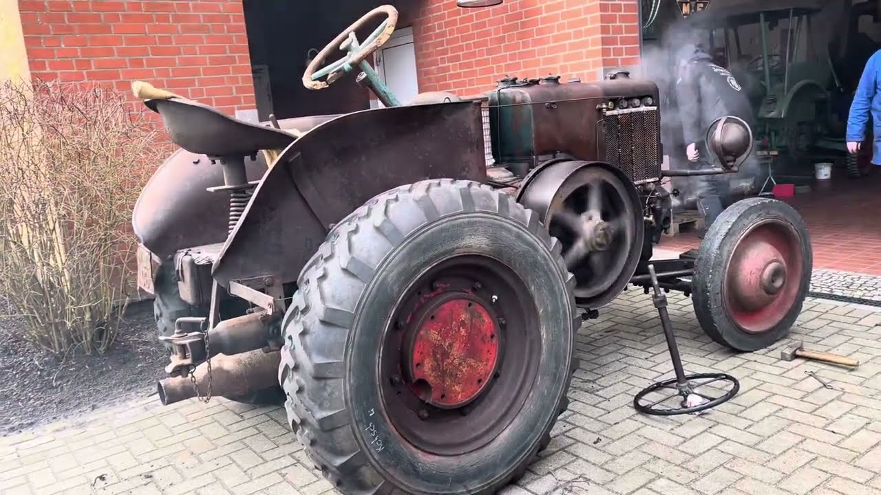 Lanz D9511 Erststart nach über 50 Jahren