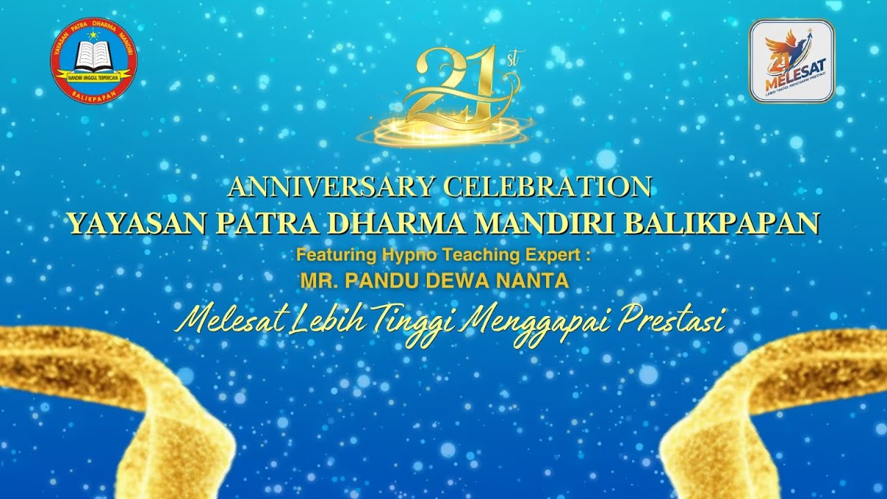 Live The 21st Anniversary Celebration Of Yayasan Patra Dharma Mandiri Balikpapan