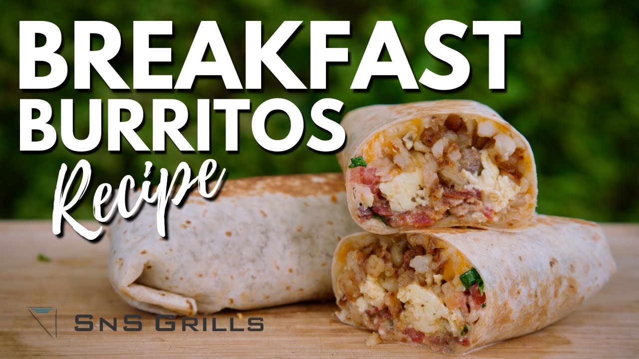 How to Bake Breakfast Burritos (easy) on the Plancha Griddle