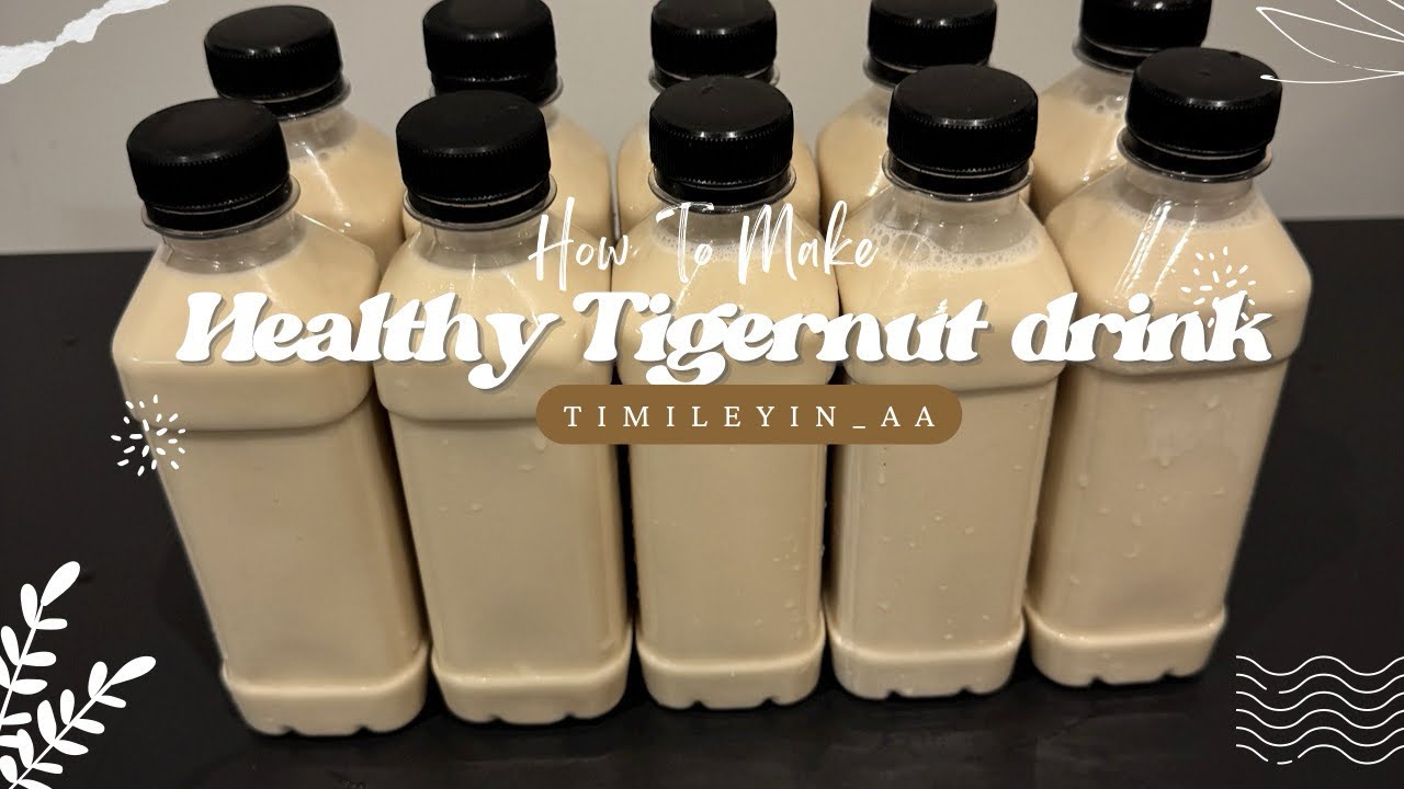 HOW TO MAKE TIGER-NUT DRINK| A MUST WATCH VIDEO BEFORE MAKING YOUR NEXT FRESH AND HEALTHY TIGER-NUT😋