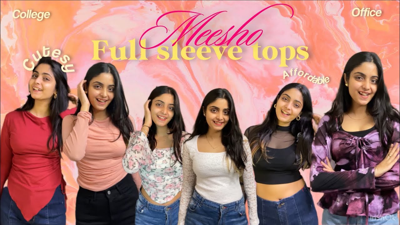 Going out tops haul | meesho haul #meesho #tops 