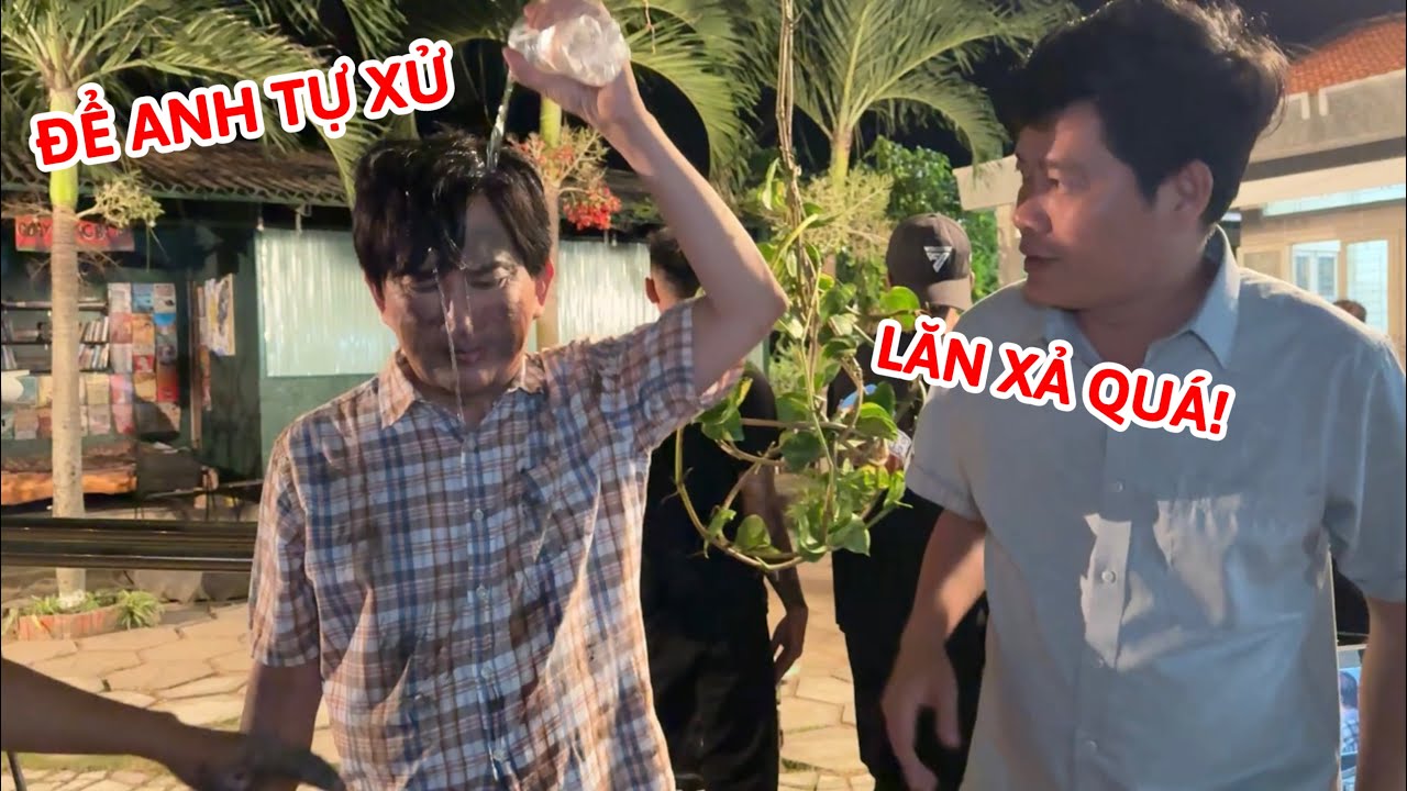 Kim Tử Long lăn xả tự làm xấu, làm ướt mình vào vai diễn nhưng làm Khương Dừa cười muốn xỉu