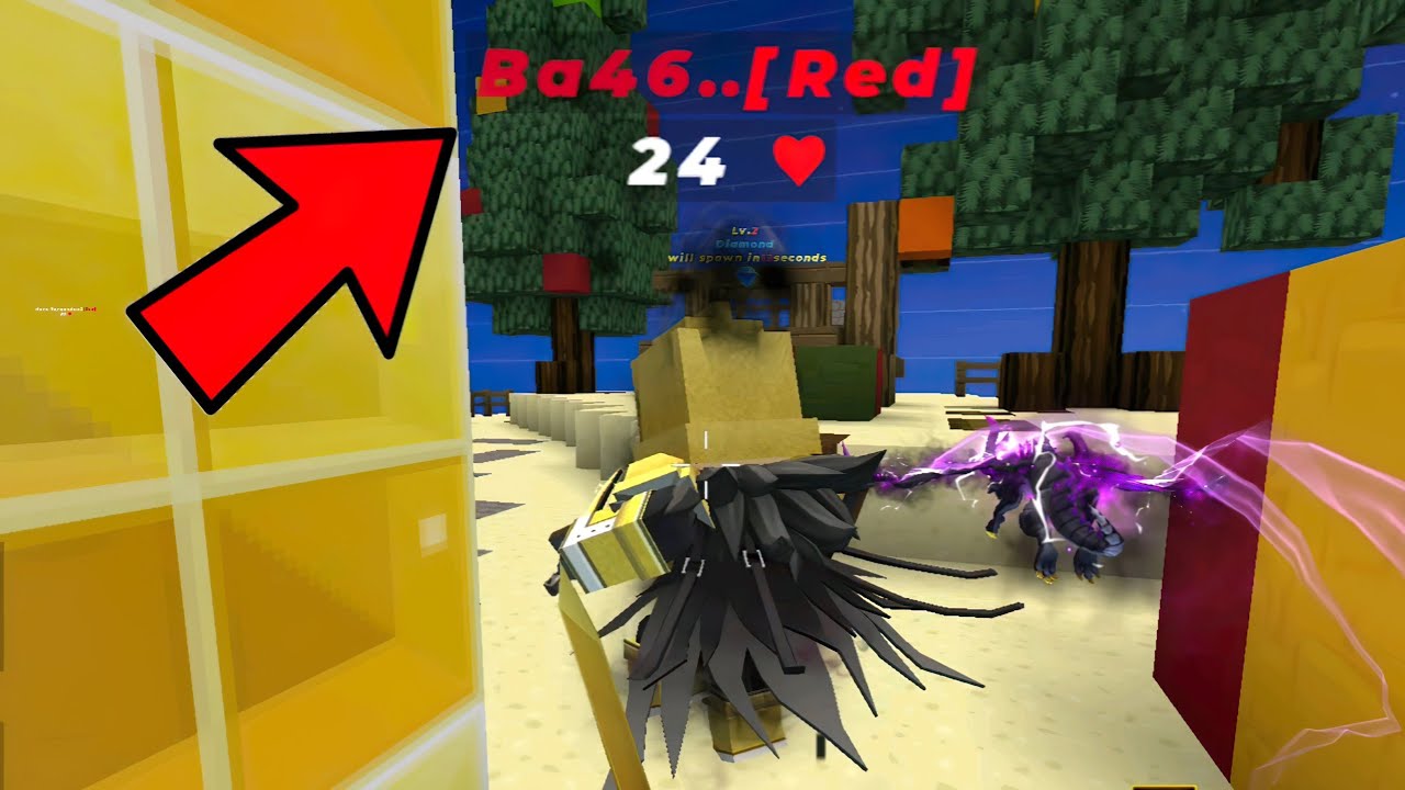 Fighting Bedwars Developer!! (Blockman Go)