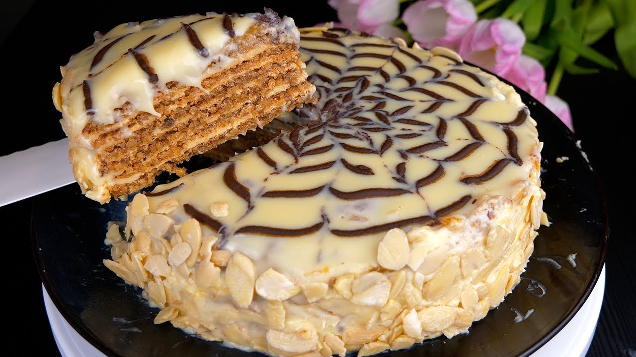 Знаменитый торт Эстерхази тает во рту! Просто и очень вкусно!