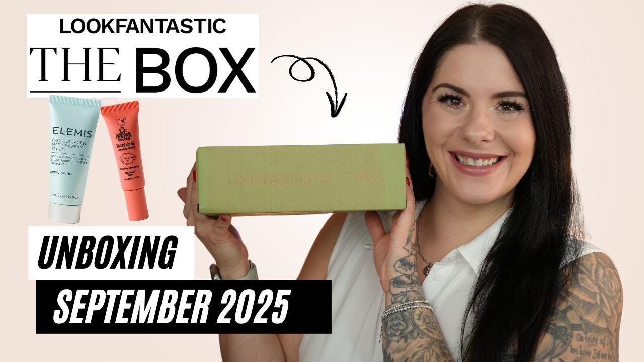 Was ist drin?!🧐  Lookfantastic THE BOX September 2025 Unboxing