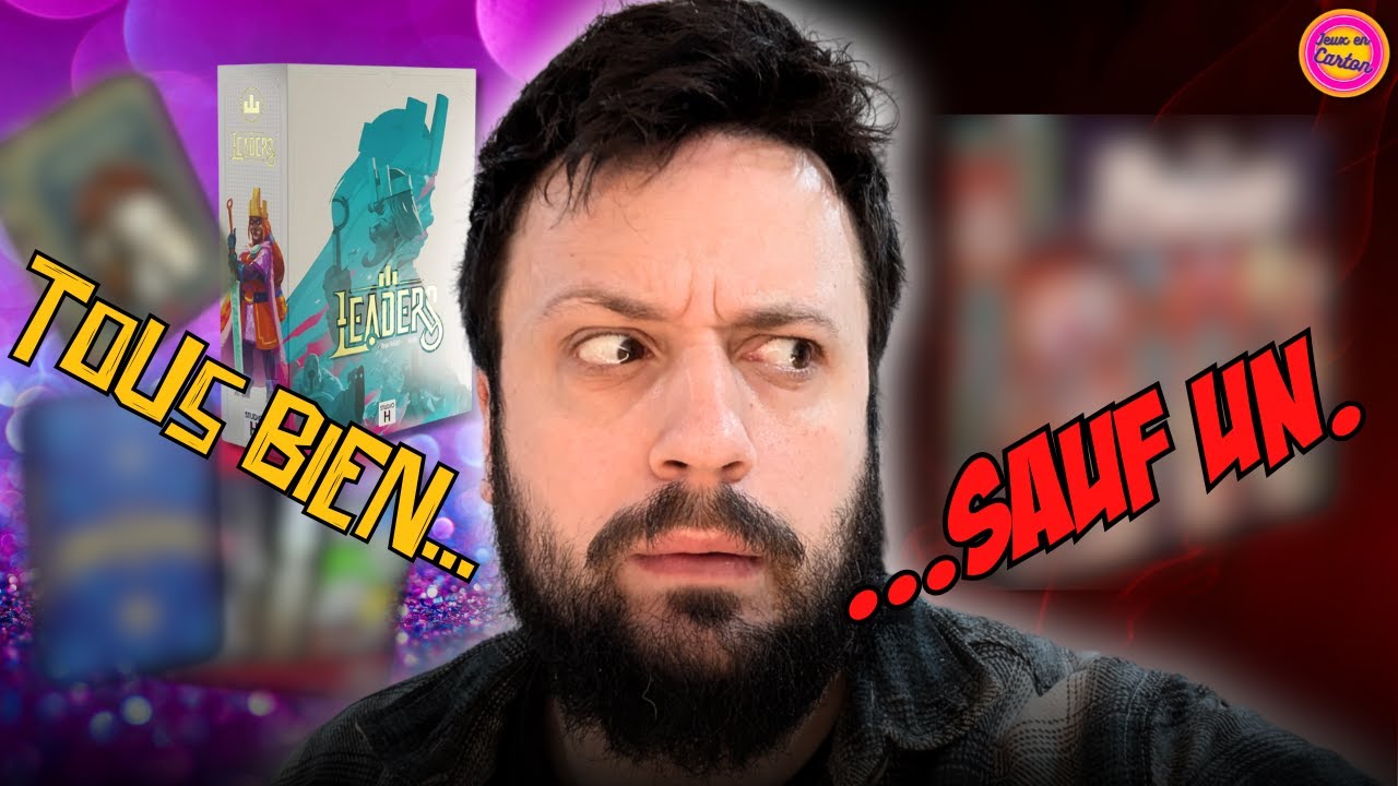 5 Jeux de société, une déception...et du GÉNIE !