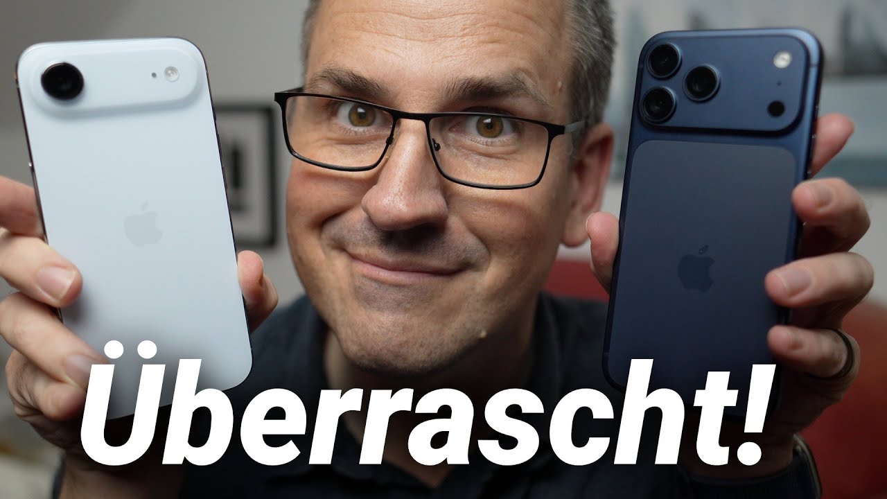 iPhone Air & iPhone 17 Pro Max AUSPROBIERT: Schönheit ist nicht alles!