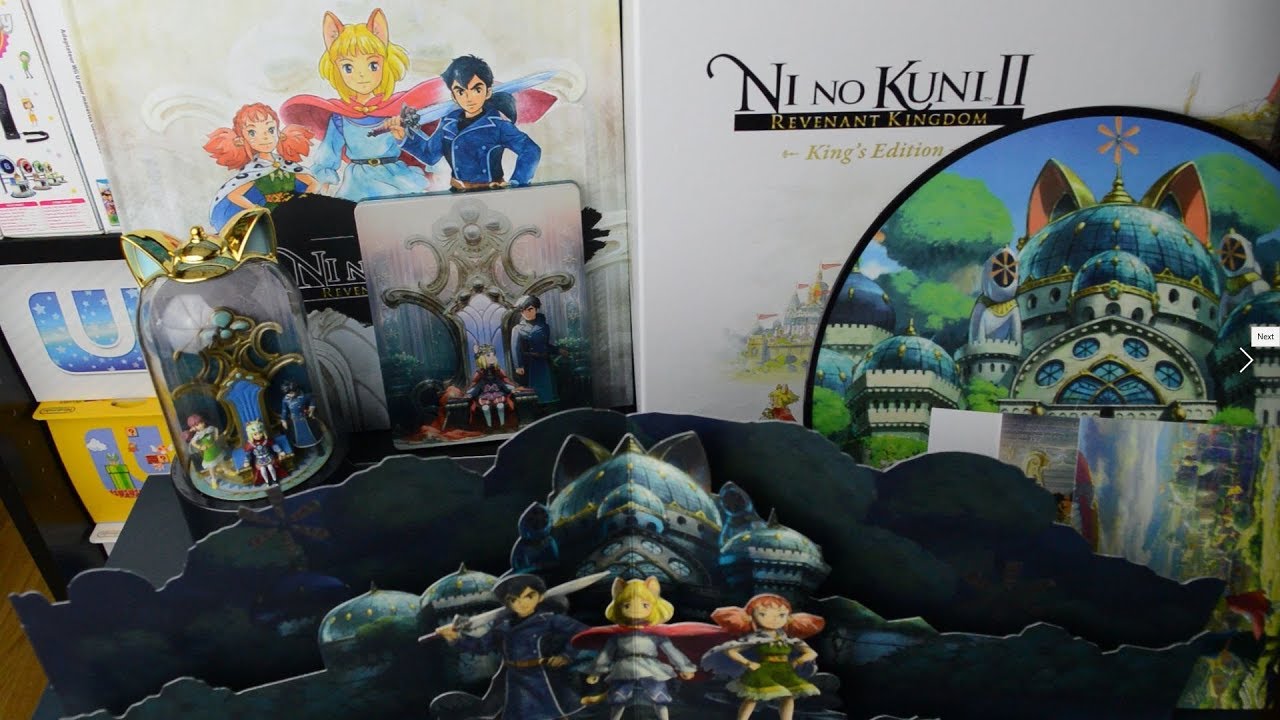 Распаковка Ni no Kuni II: Revenant Kingdom - King's Edition