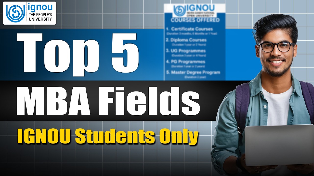 IGNOU MBA कौन सा Best है? Top Specializations for High Salary & Jobs