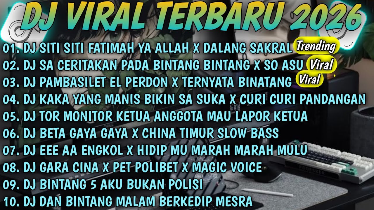 DJ TIKTOK TERBARU 2026-🎵DJ SITI SITI FATIMAH YA ALLAH XDALANG SAKRAL🎵DJ SA CERITAKAN PADA BINTANG 🎵