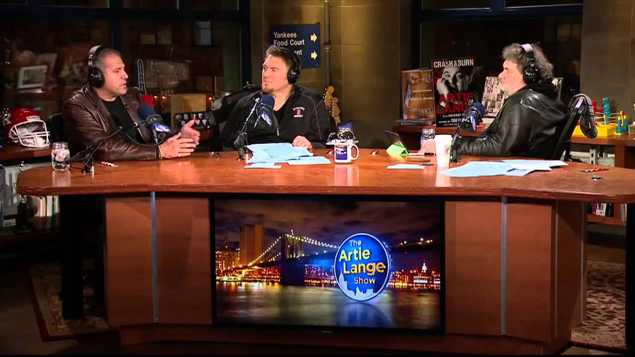 The Artie Lange Show - AJ Benza (in-studio) Part 2