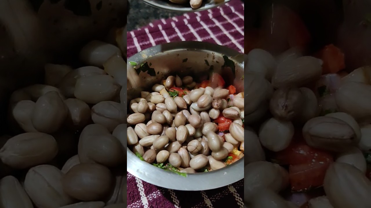 సాయంత్రం Best స్నాక్స్ 👌👌l Palli Chat l పల్లీ చాట్ l Peanut Chaat #shorts #chat #snacks #subscribe